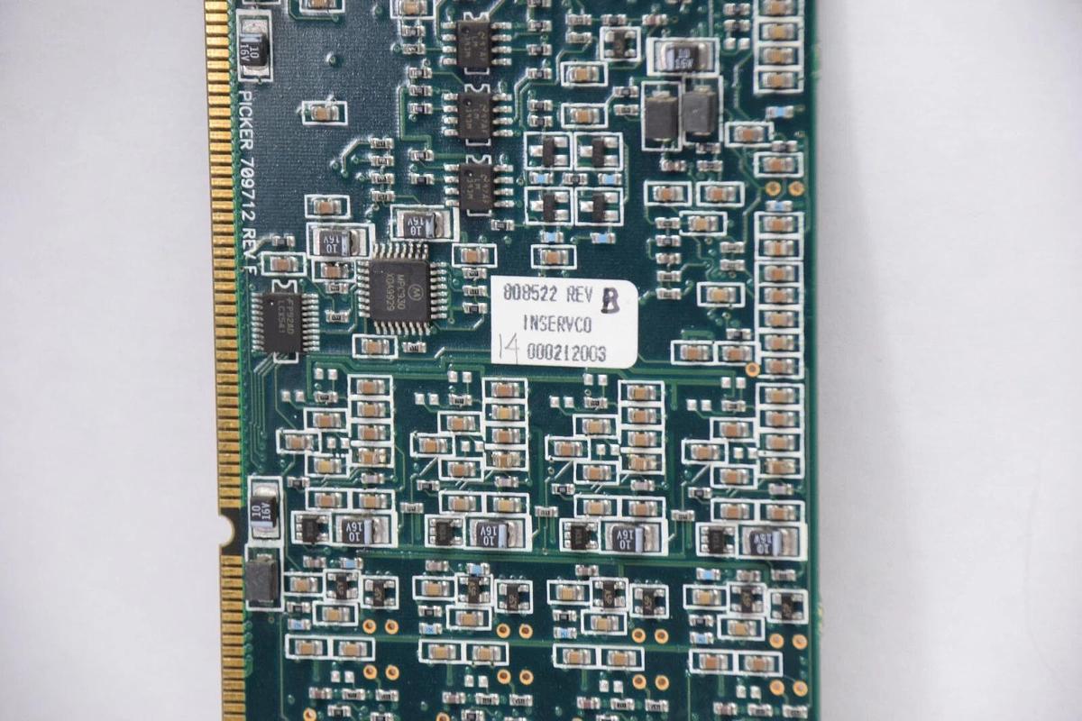 Used PICKER / INSERVCO INC. 709712 Rev F 808522 Rev B Board Card