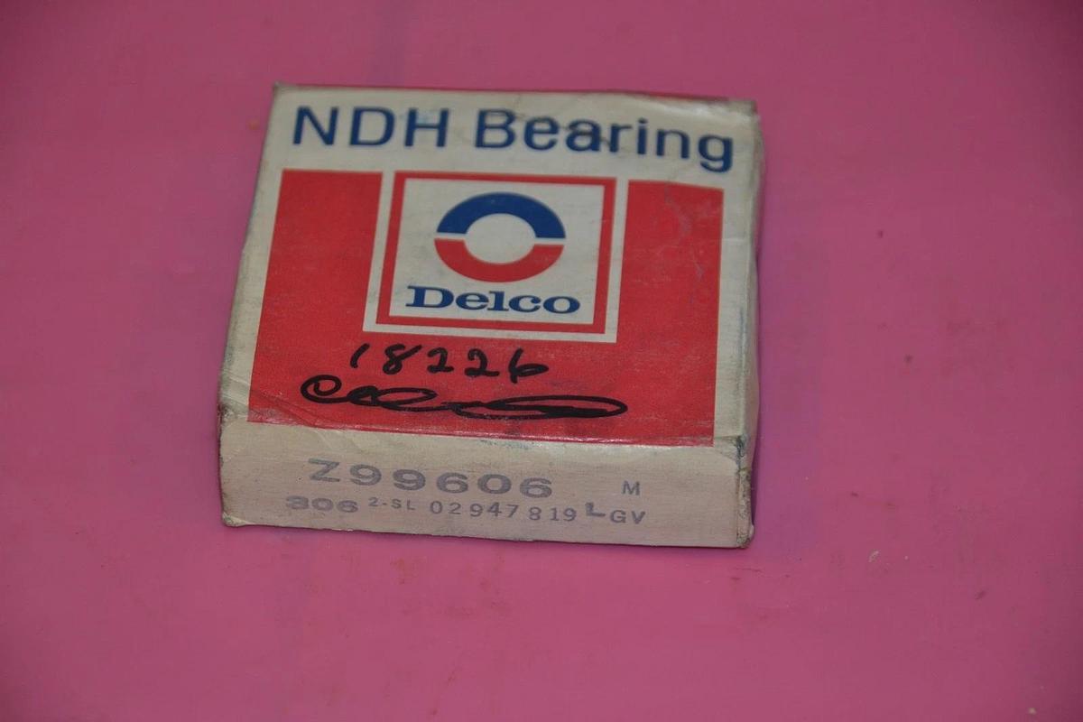 NDH DELCO BEARING Z99606 Z 9906 6 99066 NEW SEALED