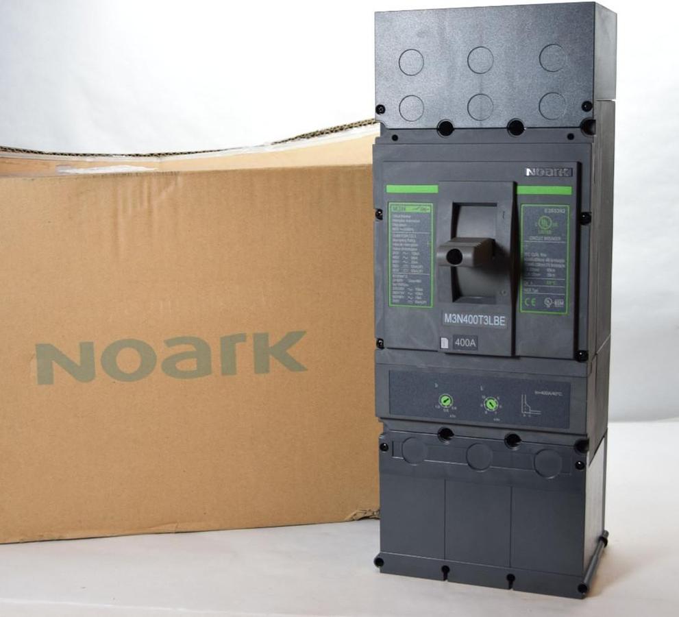 Noark Circuit Breaker 400A M3N M3N400T3LBE 400 Amp 3P 600c 50/60hz (NEW)