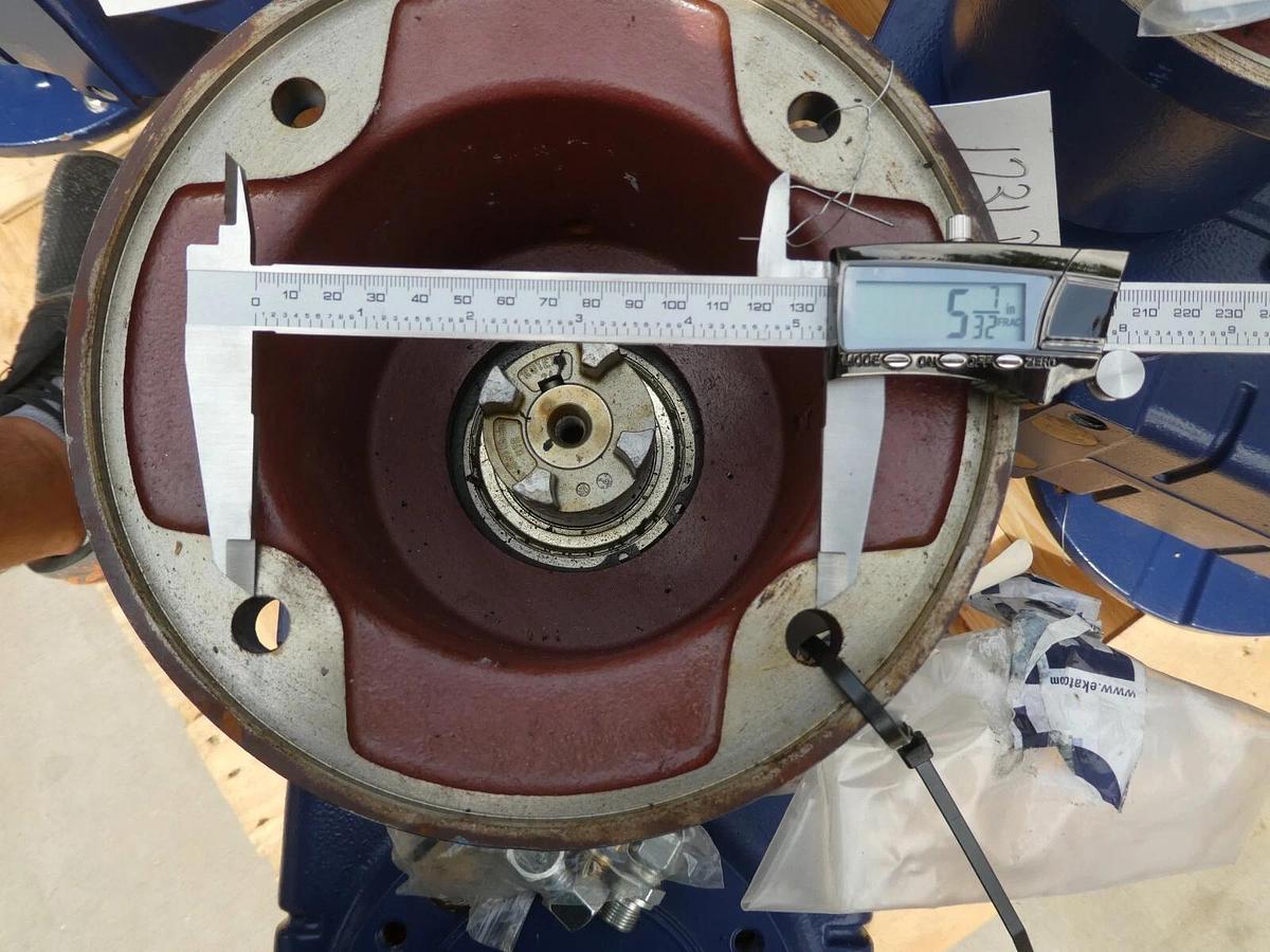 New, Siemens Flat Gearbox 2KJ1911-0F for Ekato 1-1731  2KJ1911-OF Motox