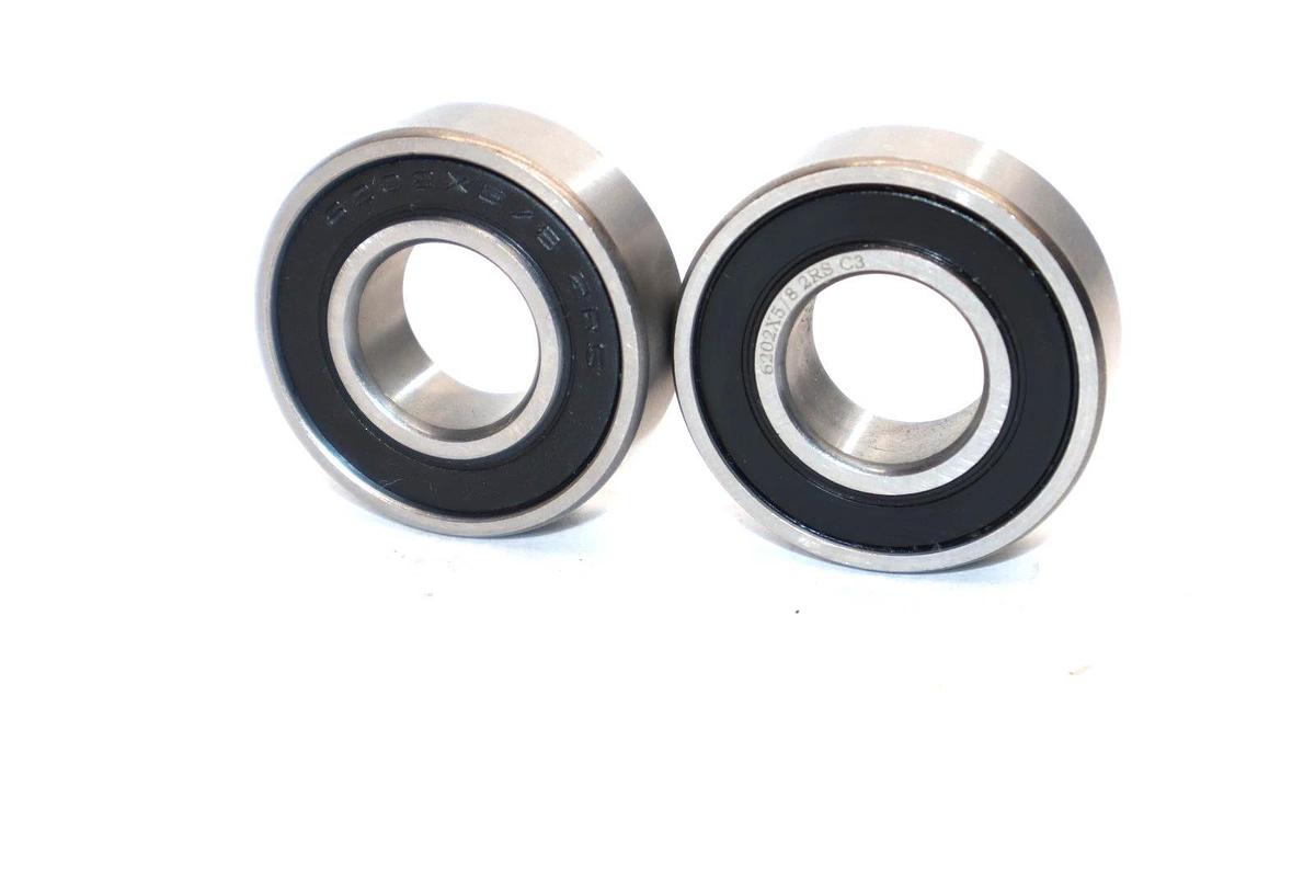 6202x5/8-2RSC3 6202x5/82RSC3 6202x5/82R3 Bearing (New - Lot of 4)