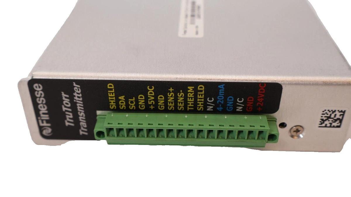 Used FINESSE F110-2111-014 Rev. 8 , 310-5026-001 Rev. 6 TruTorr Transmitter