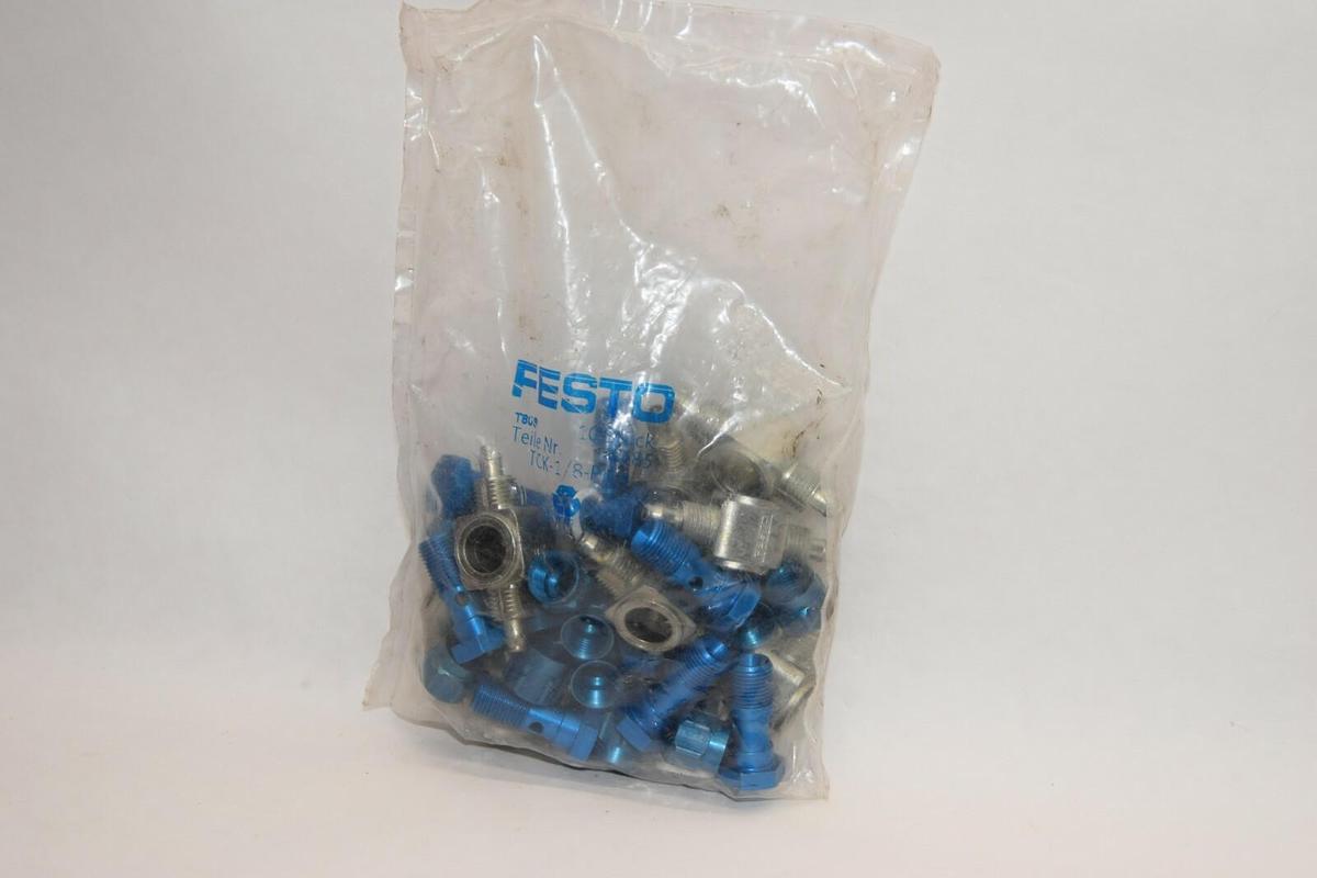 (NEW - PK 10) FESTO TCK-1/8-PK-4 Quick Connector