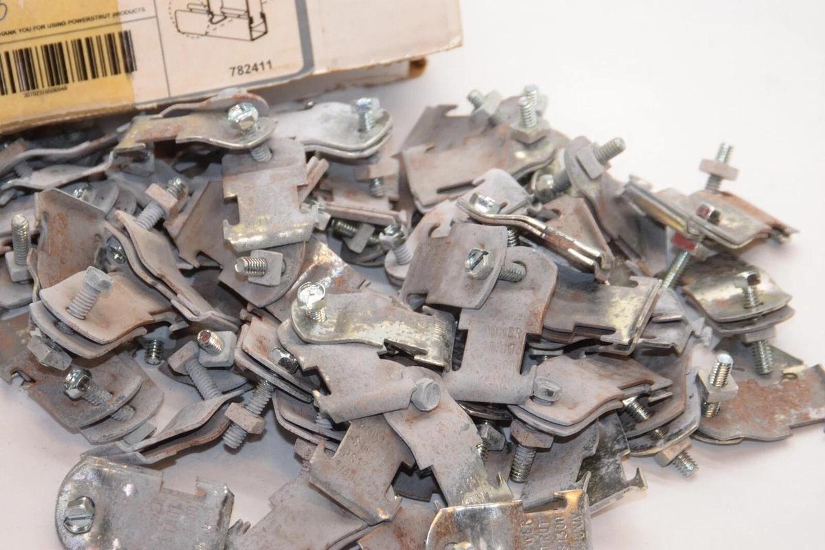 (NEW - Lot of 83) POWER-STRUT PS 1300 3/4 AS EG Universal Pipe Clamp 3/4"