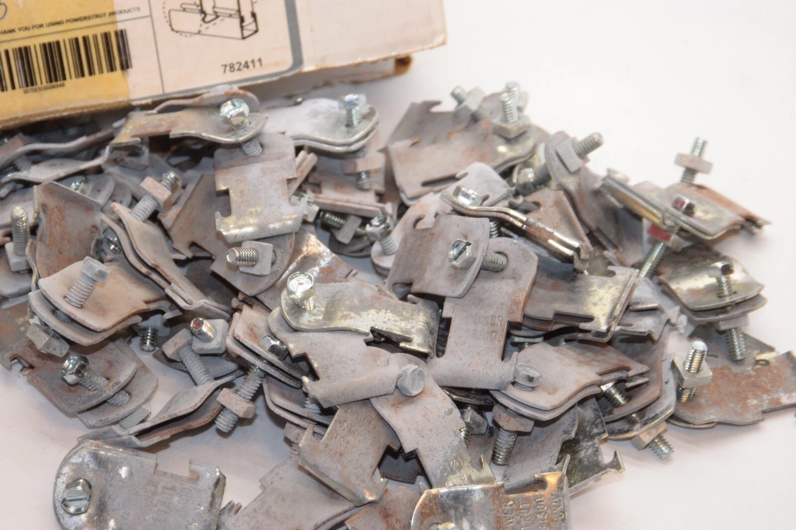 (NEW - Lot of 83) POWER-STRUT PS 1300 3/4 AS EG Universal Pipe Clamp 3/4"