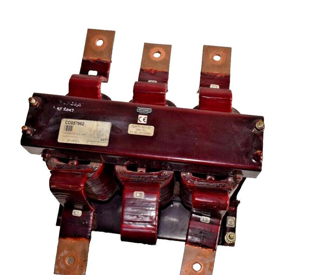 Used TRANSFORMERS & RECTIFIERS Rectifier 25uh/ph 495A AC 550A DC CO057962 CO O57962