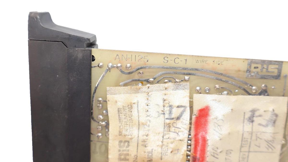 Used RIS AN-1125 , AN1125 Rev G Interface Module