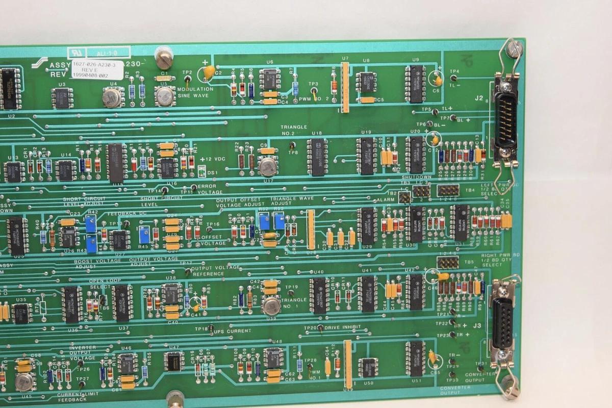 (NEW) LUCAS CONTROLS 1627-026-A230-3 19990408-002 REV E Circuit Board