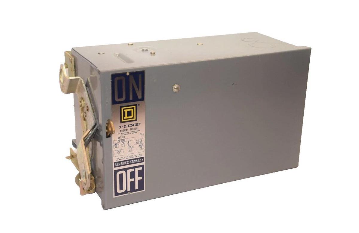 SQUARE D PQ3206 PQ-3206 60A 60 Amp 3PH 3W 240V I-Line Busway Unit Switch (NEW)