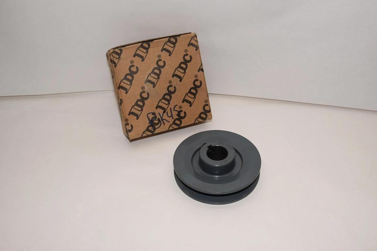 (NEW) IDC BK45 1" Bore Single Belt Sheave USA