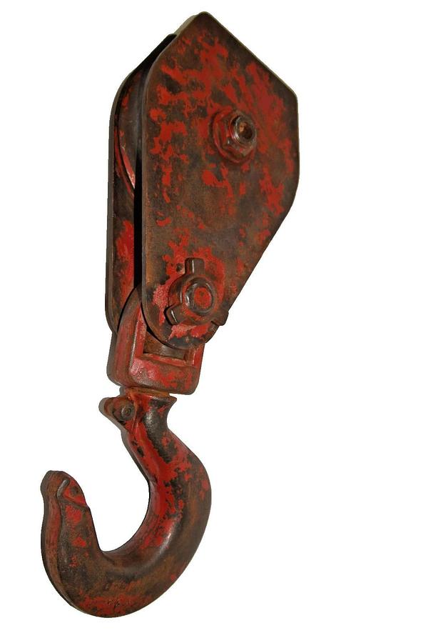 Used Crosby McKISSICK 8 Ton 12" Swivel Snatch Block 1" tackle 8 M Tons 8Ton 8T 702243