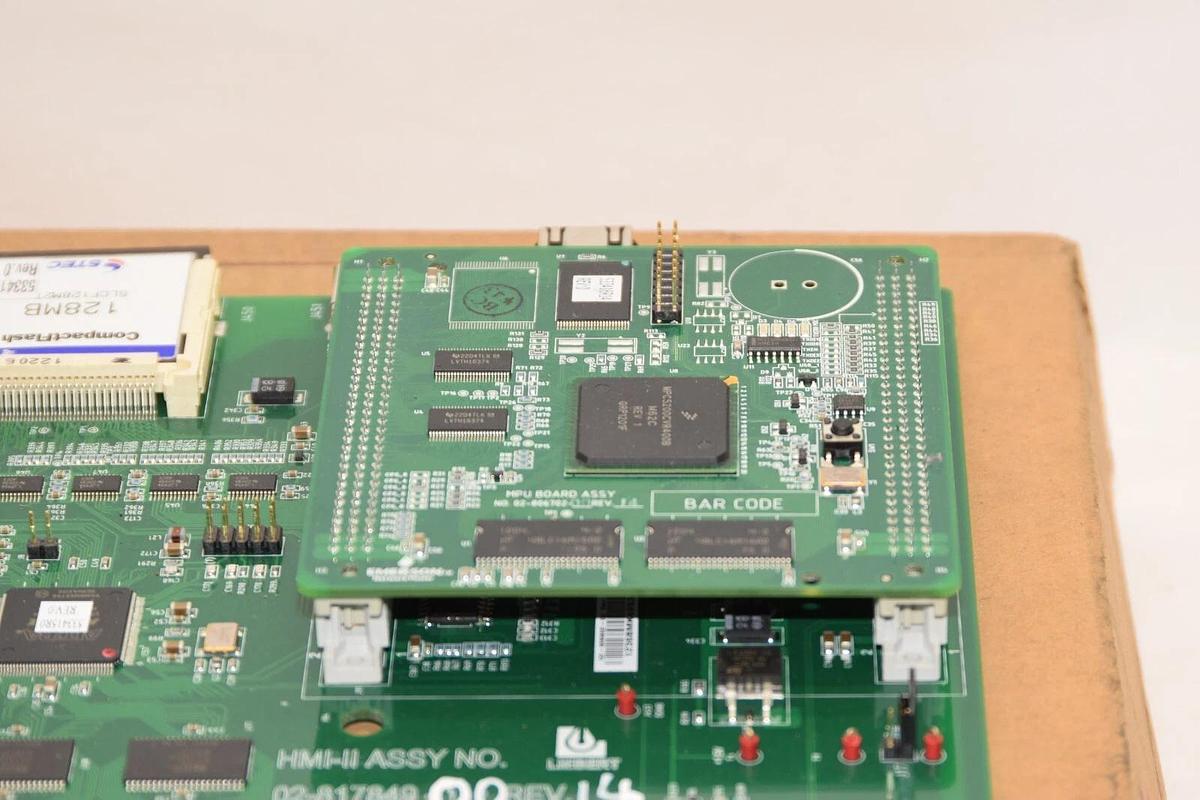 (NEW) EMERSON / LIEBERT 02-817849-00 Rev 14 02-806802-00 Rev 5 HMI-II Assy Board