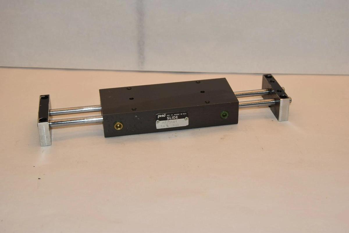 Used PHD Slide MS031x4-M-C MS031x4MC Approx 4" Stroke Pneumatic Slide