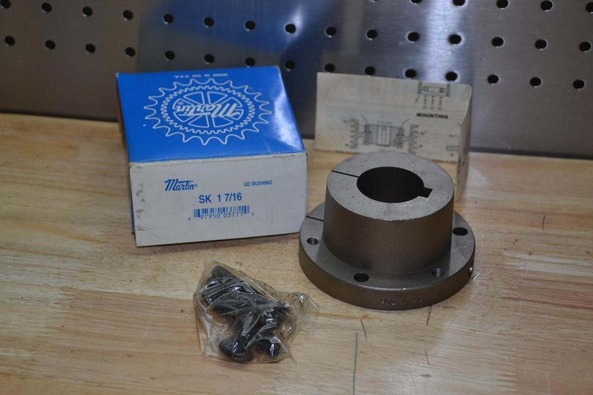 MARTIN SK 1 7/16 1 7/16" BORE QD BUSHING NEW