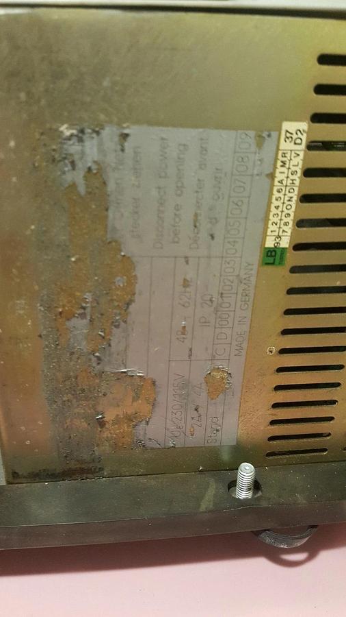 Used Siemens SICOMP PC 32-F Interface Panel 6AP1160 PC32-F