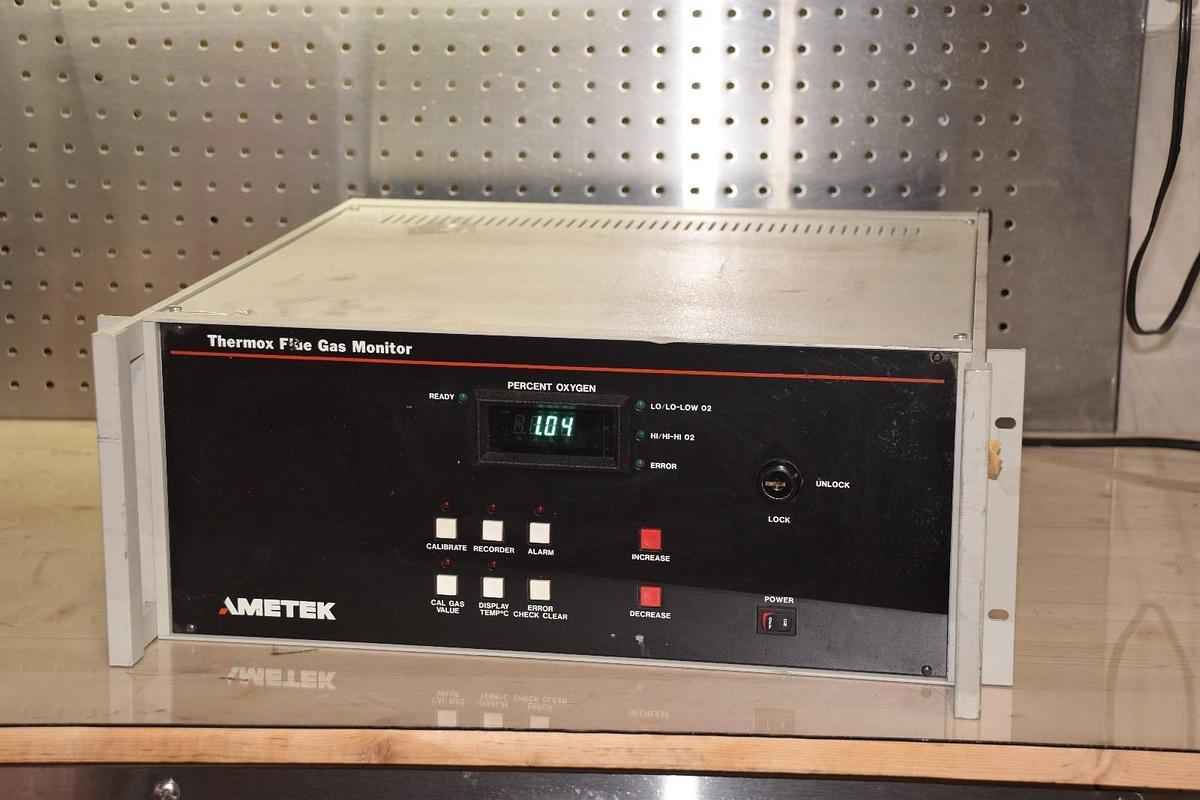 Used Ametek FCA/Micro - Control Thermox Flue Gas Monitor, FCA Micro