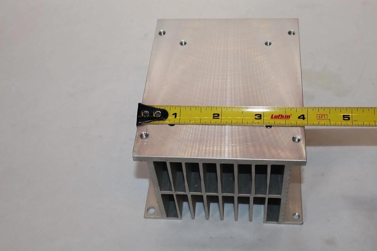 Used Approx. 4" x 5" x 3" Aluminum Heat Sink