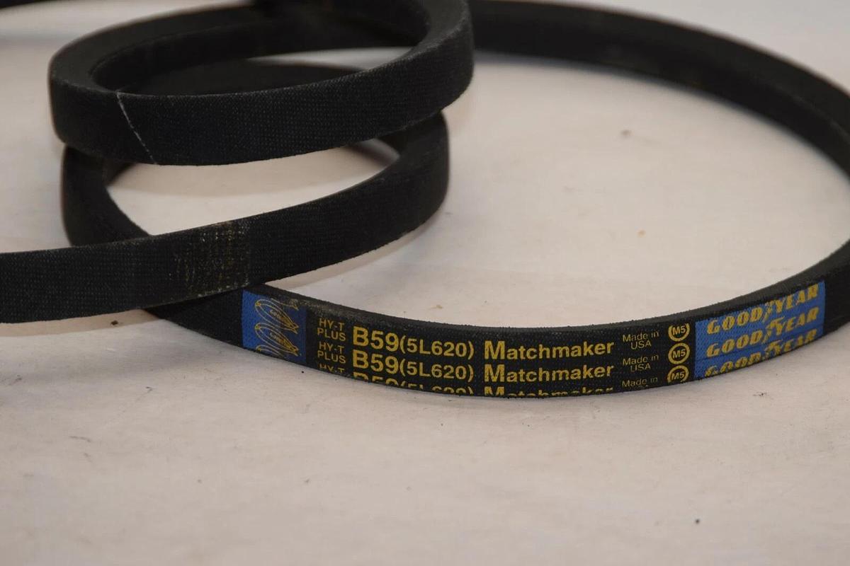 (NEW) GOODYEAR B59 (5L620) M5 Hy-T Plus USA Matchmaker V-Belt
