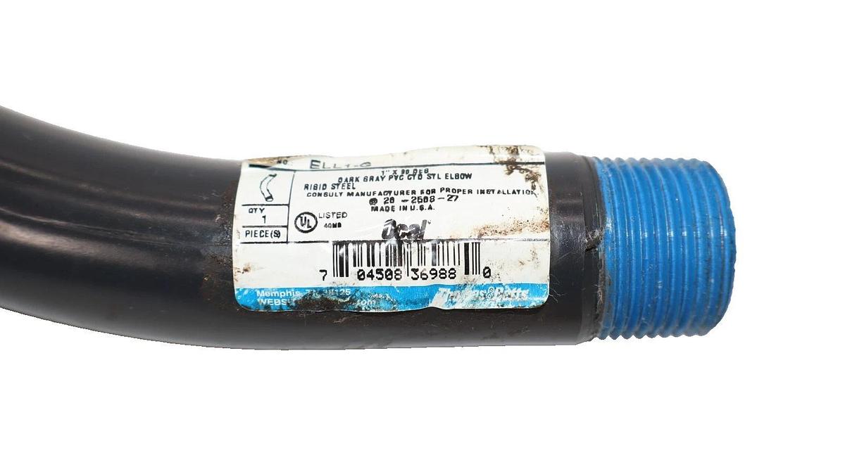 Thomas & Betts Ocal ELL1-G 1" x 90° Rigid Conduit Elbow Fitting (New)