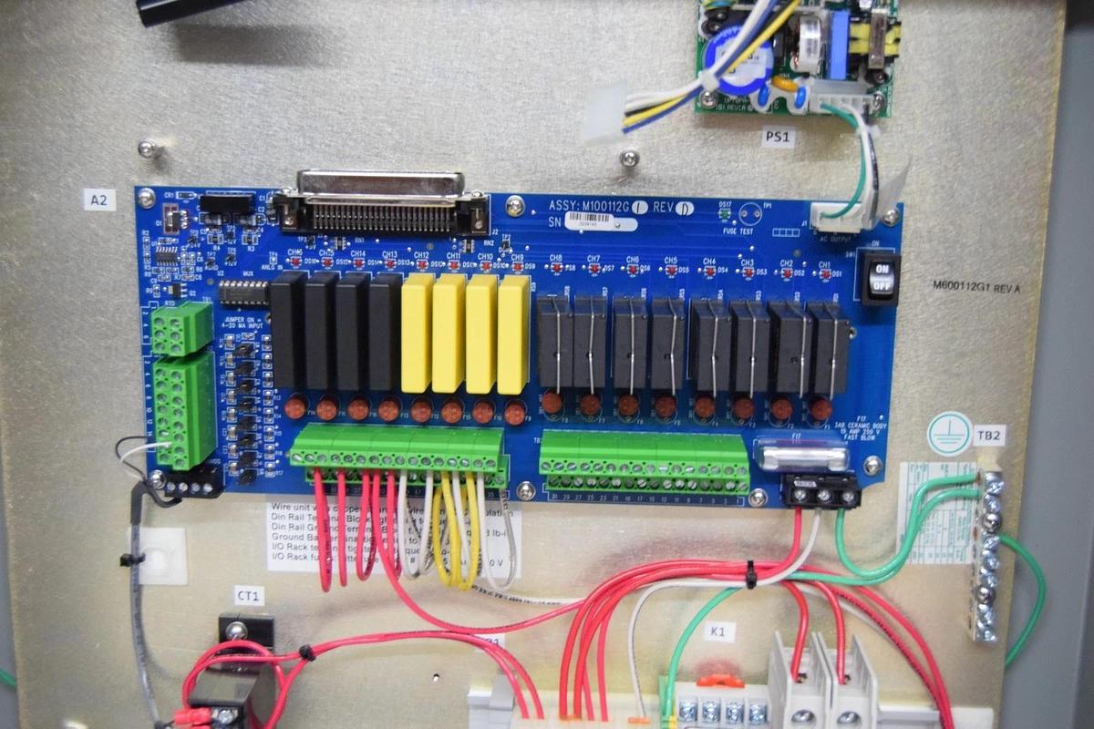 Used M&M Refrigeration Reciprocating Compressor ControlPanel M100408G11 Missing Board