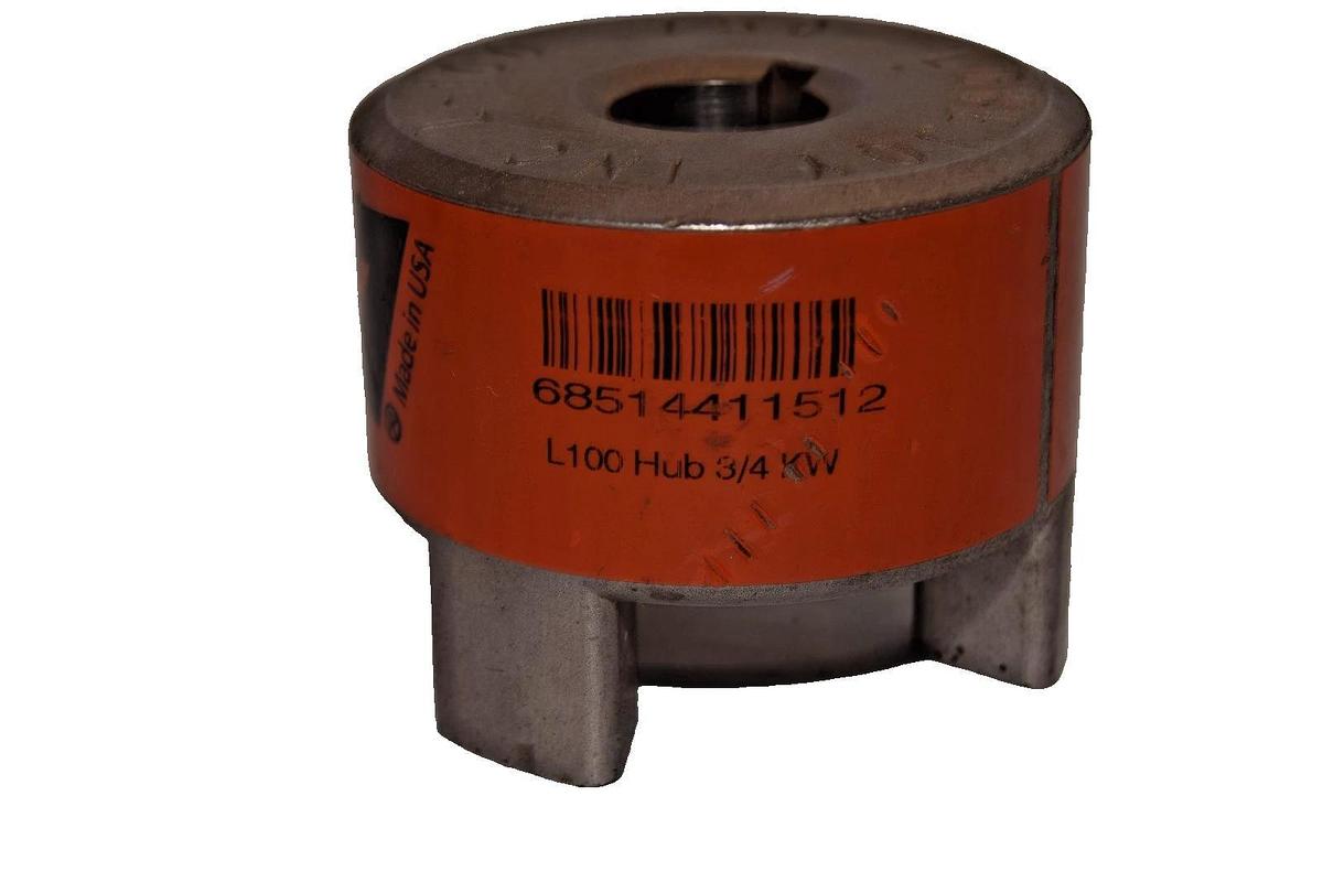 LoveJoy L100 L-100 .750 3/4" Bore Jaw Coupling 68514411512 (New)