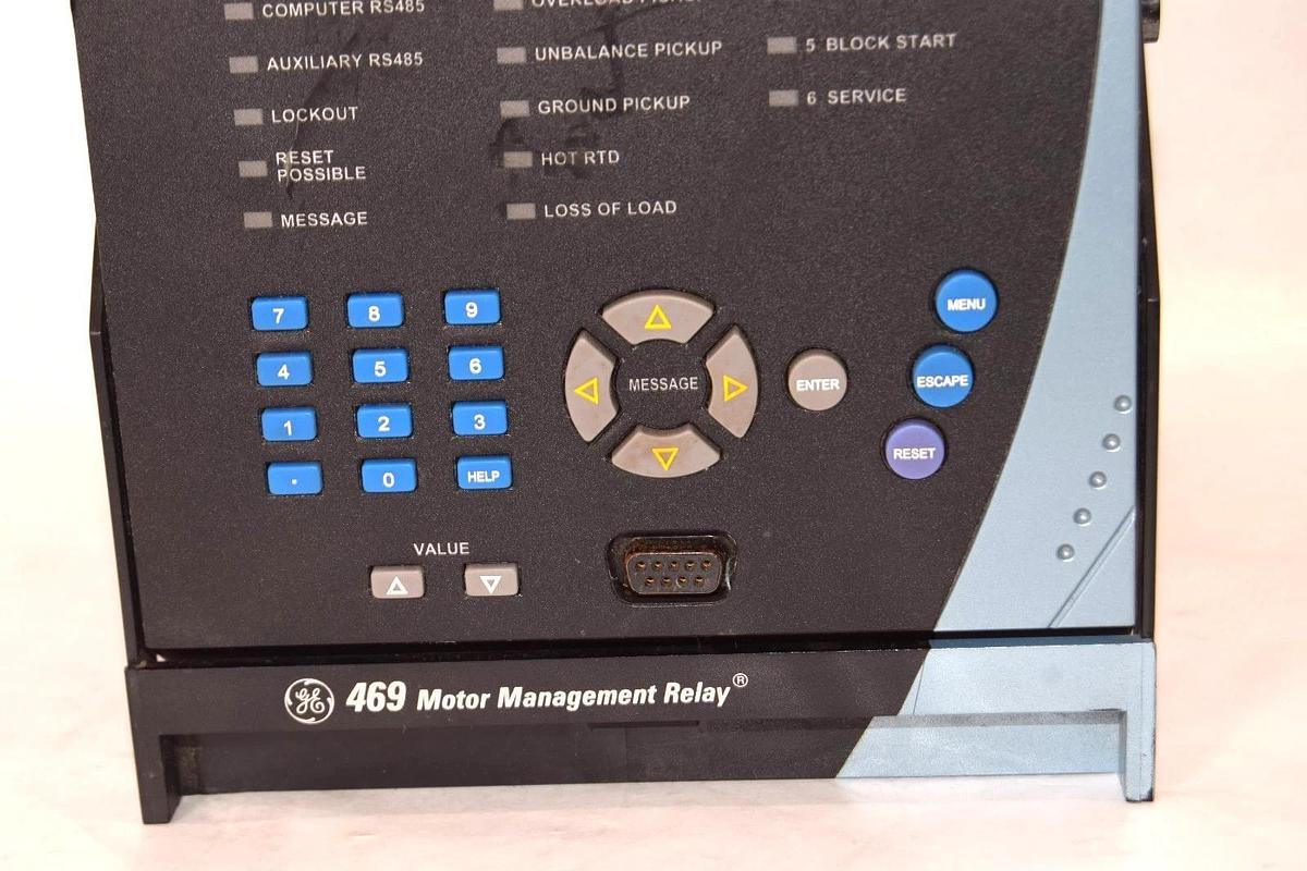 Used GE General Electric 469 Motor Management Relay SR469-Relay , 469-P5-HI-A20-E