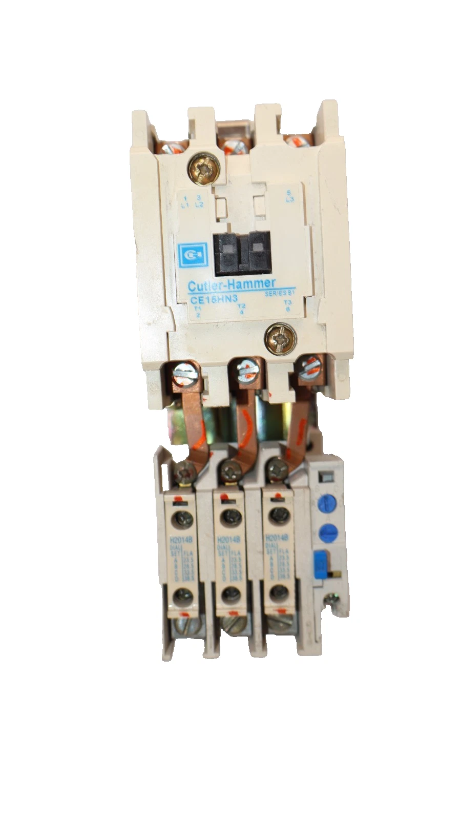 Cutler-Hammer Eaton Starter CE15HN3 C306GN3 660V 60A 60 Amp 120v Coil H2014B