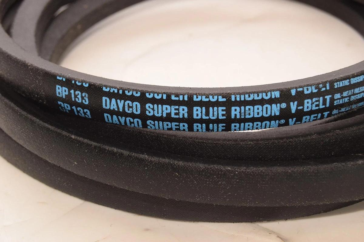 Dayco V-Belt Belt BP133 Super Blue Ribbon Static Dissipating BP 133 USA (New)