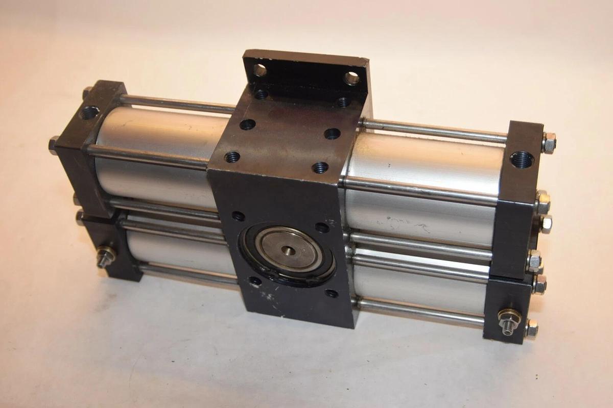 Used ROTOMATION A42-100-TC-S10KK-3C2-1/4-1,3-N 1" Shaft Rotary Actuator