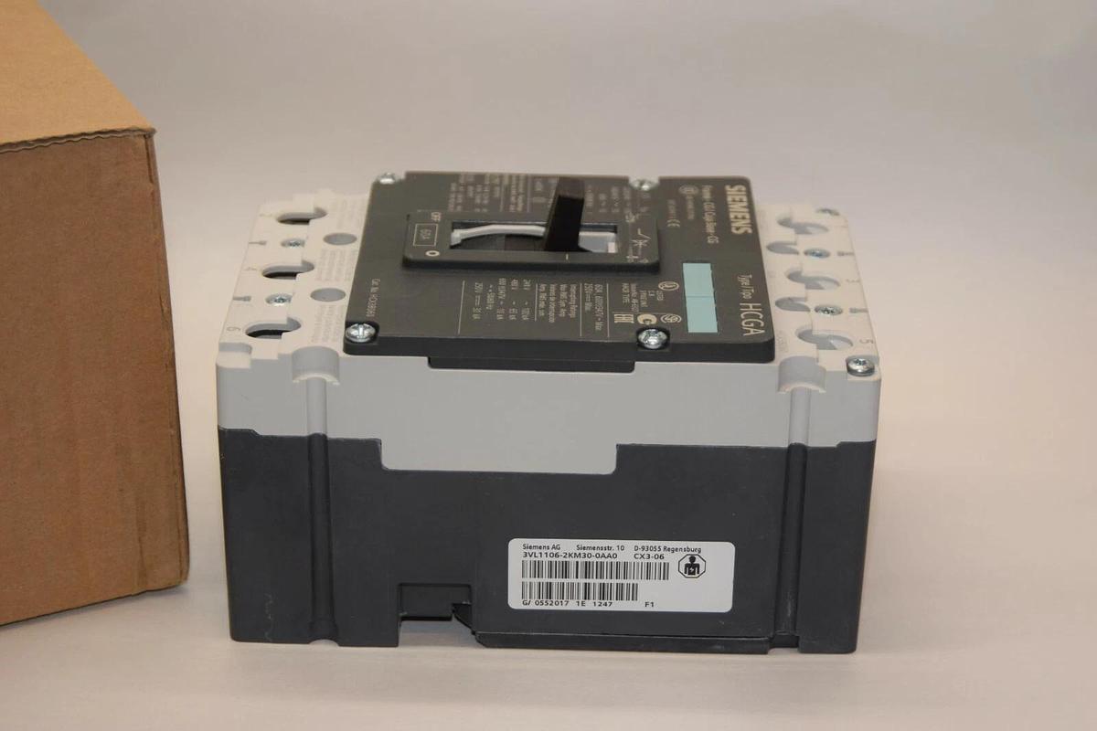 Siemens HCGA 60A 60 Amp A Breaker HCX3B060 3VL1106-2KM30-0AA0 (NEW Takeout)