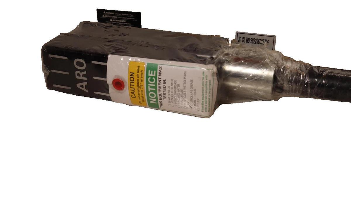 ARO Grease Pump LM2250E-31-B In: 10.3 bar 1500psi Out: 517.2 bar 7500psi (NEW)