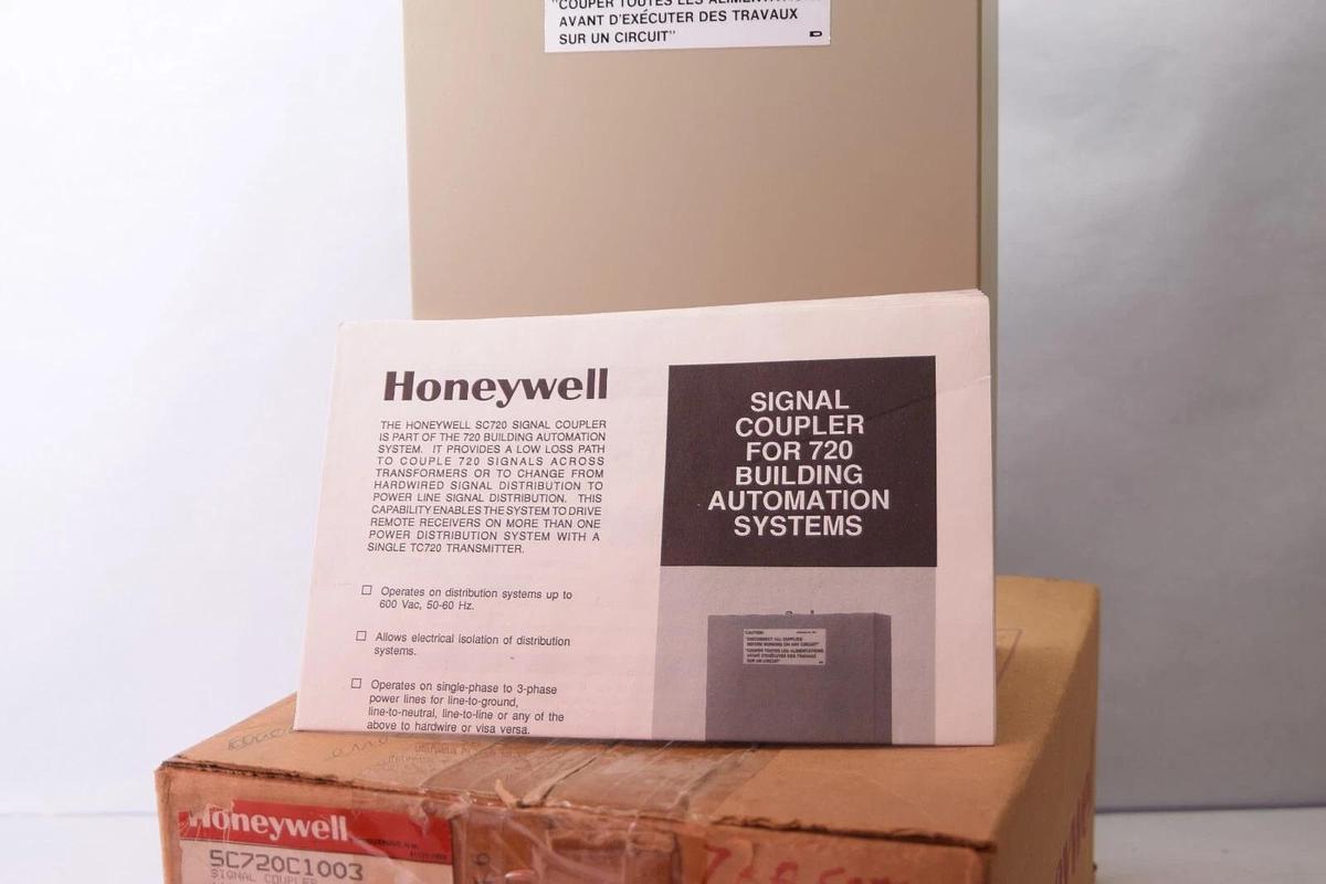 (NEW) HONEYWELL SC720C1003 SC720C 1003 SC720 9143-ALBQ 600V Signal Coupler