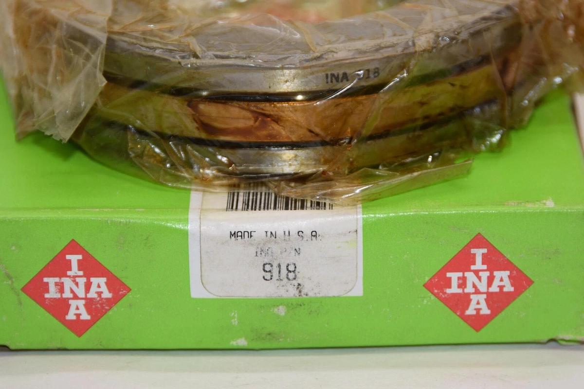 (NEW) INA 918 Thrust Ball Bearing USA