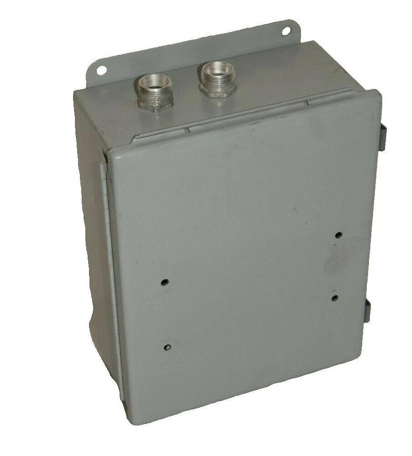 Used HOFFMAN A1008CHQR 10" x 8" x 4" Cutout Box