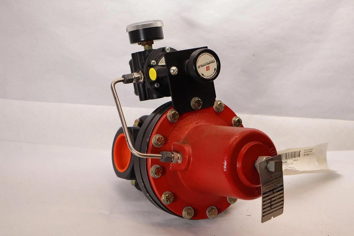 (NEW) JORDAN VALVE 53-BR1 , MK-53-BR1 Size 2 300psi Control Valve W/Regulator