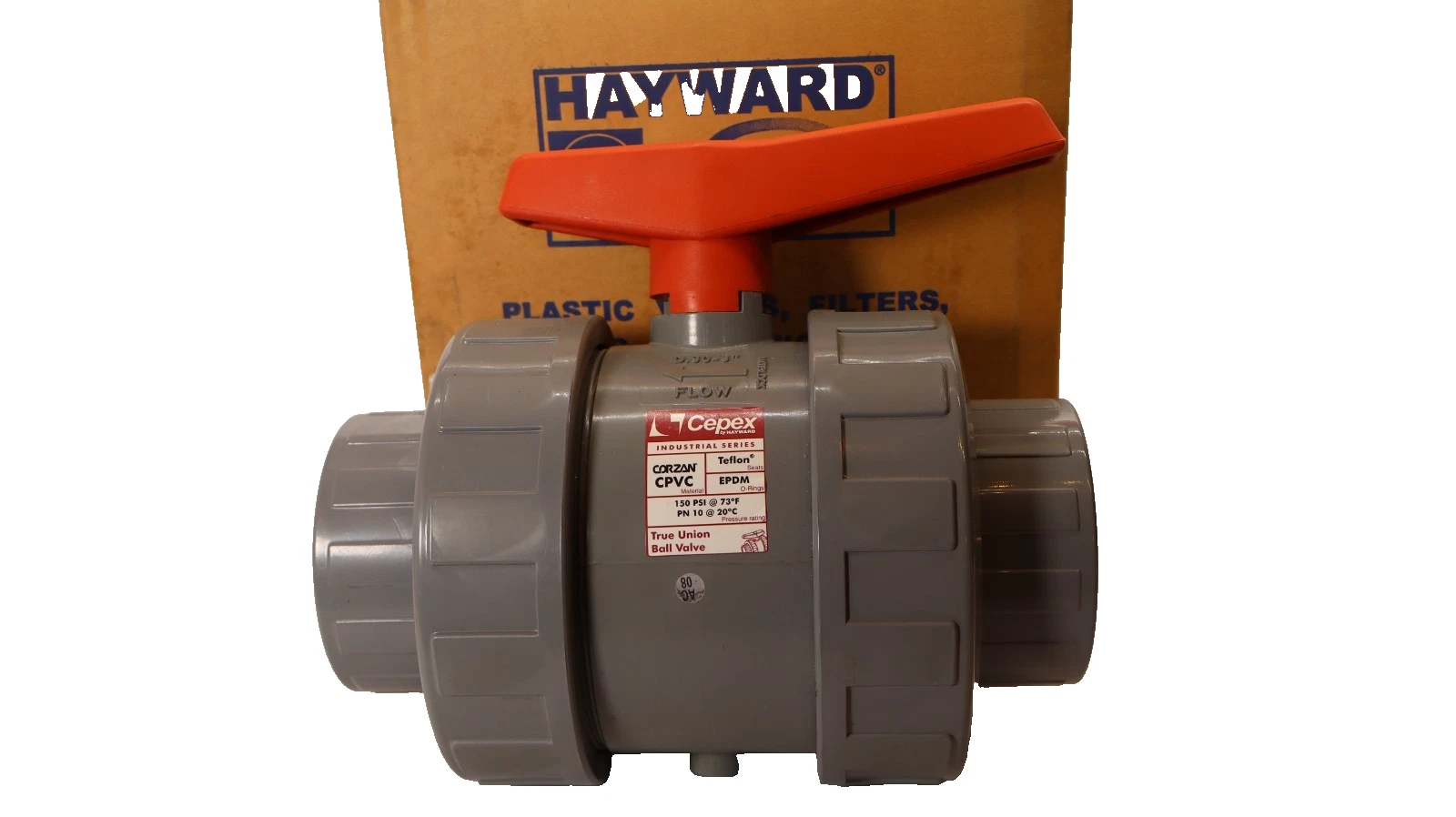 Hayward Cepex CPX22249 3" CPVC EPDM Teflon True Union Ball Valve (New)