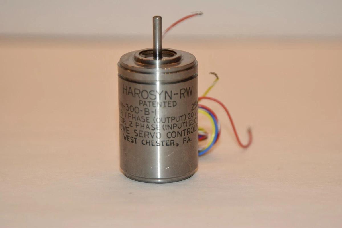 Used HAROSYN-RW Fasco Harowe Resolver 11BRW-300-B-1 250Hz 11BRW300B1