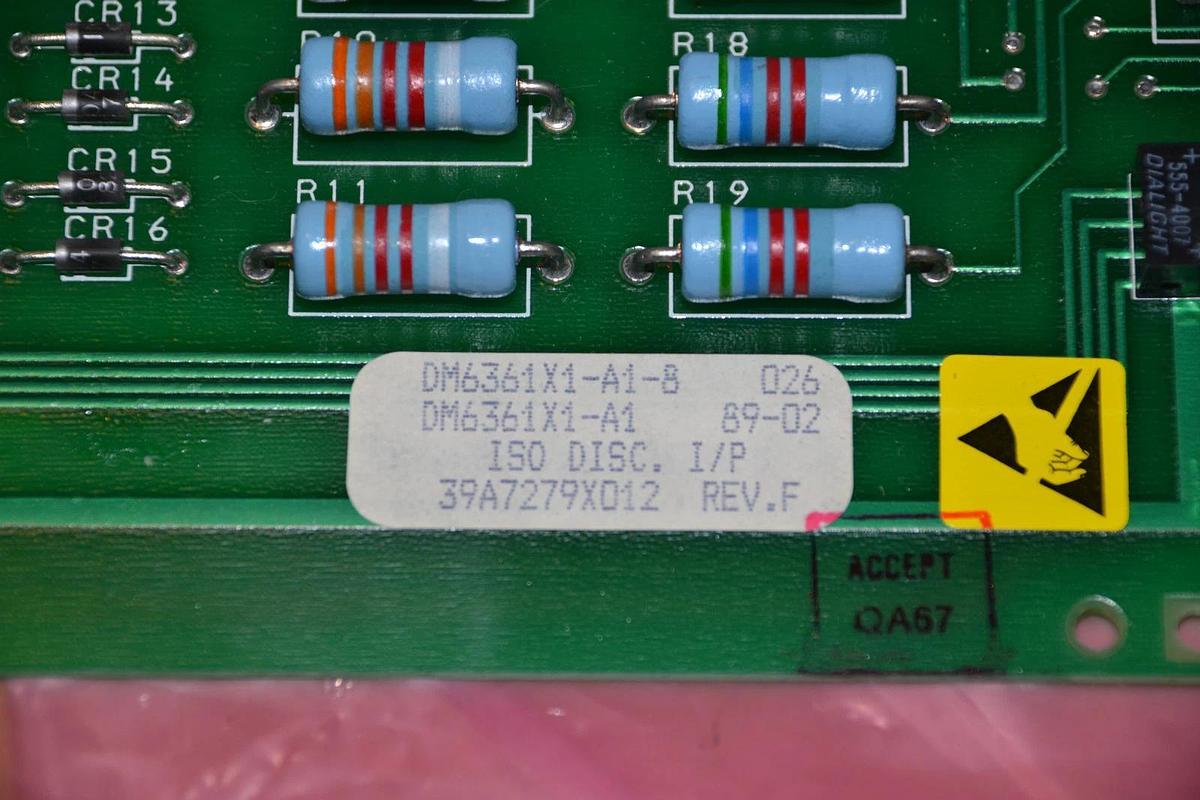 FISHER ROSEMOUNT CIRCUIT BOARD DM6361X1-A1-8 DM6361X1-A1 DM6361X1A18 NEW IN BOX