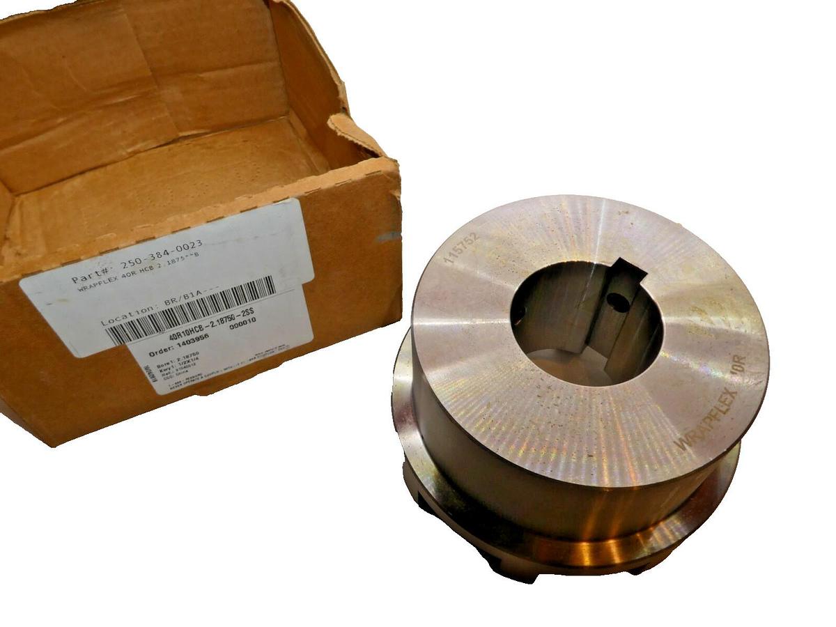 REXNORD Wrapflex Hub 40R10HCB-2.18750-2SS  2-3/16" 40RHCB 40R HCB 2.1875""B NEW