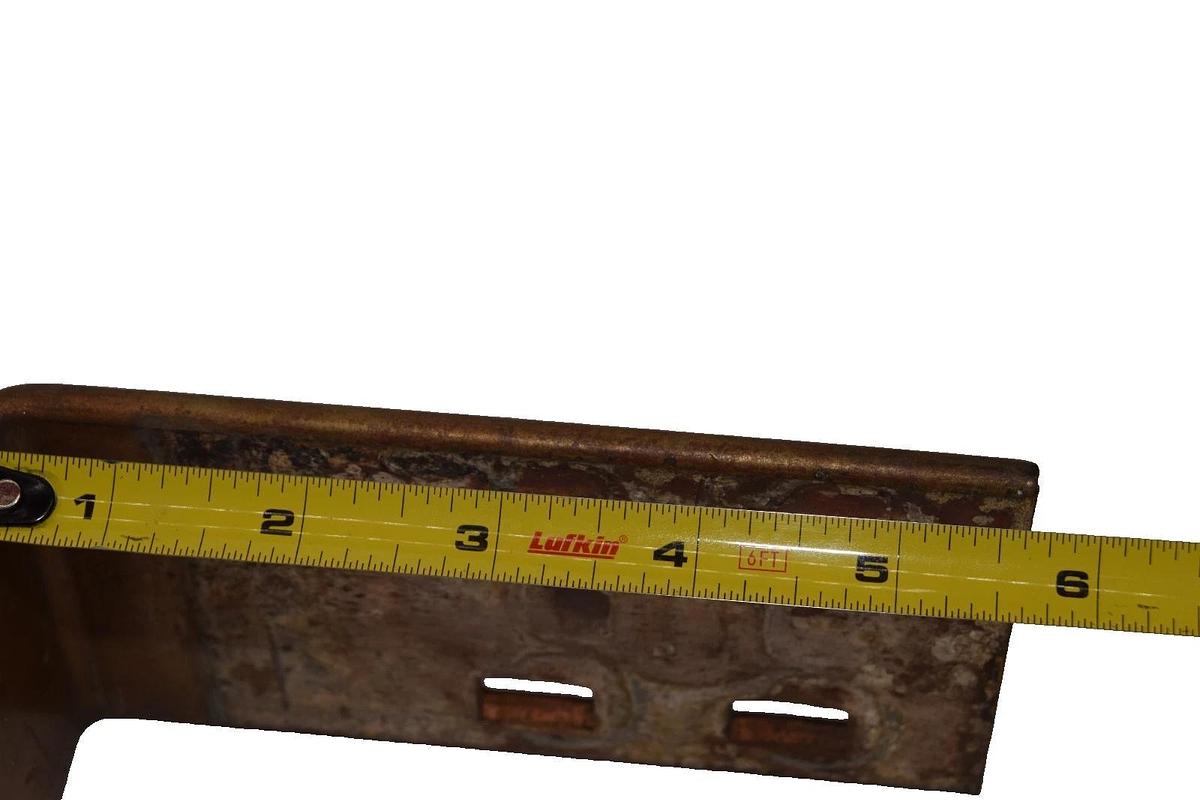 Used 3" x 33" x 1/4" (+4" offset Step) Copper Flat BusBar bus bar buss bar Stock