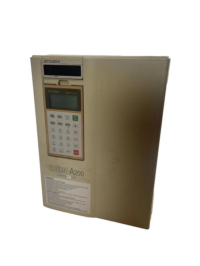 Used Mitsubishi FR-A220E-5.5K-TF2 10HP Freqrol A200 Inverter Drive  FR-A220E-5.5KTF