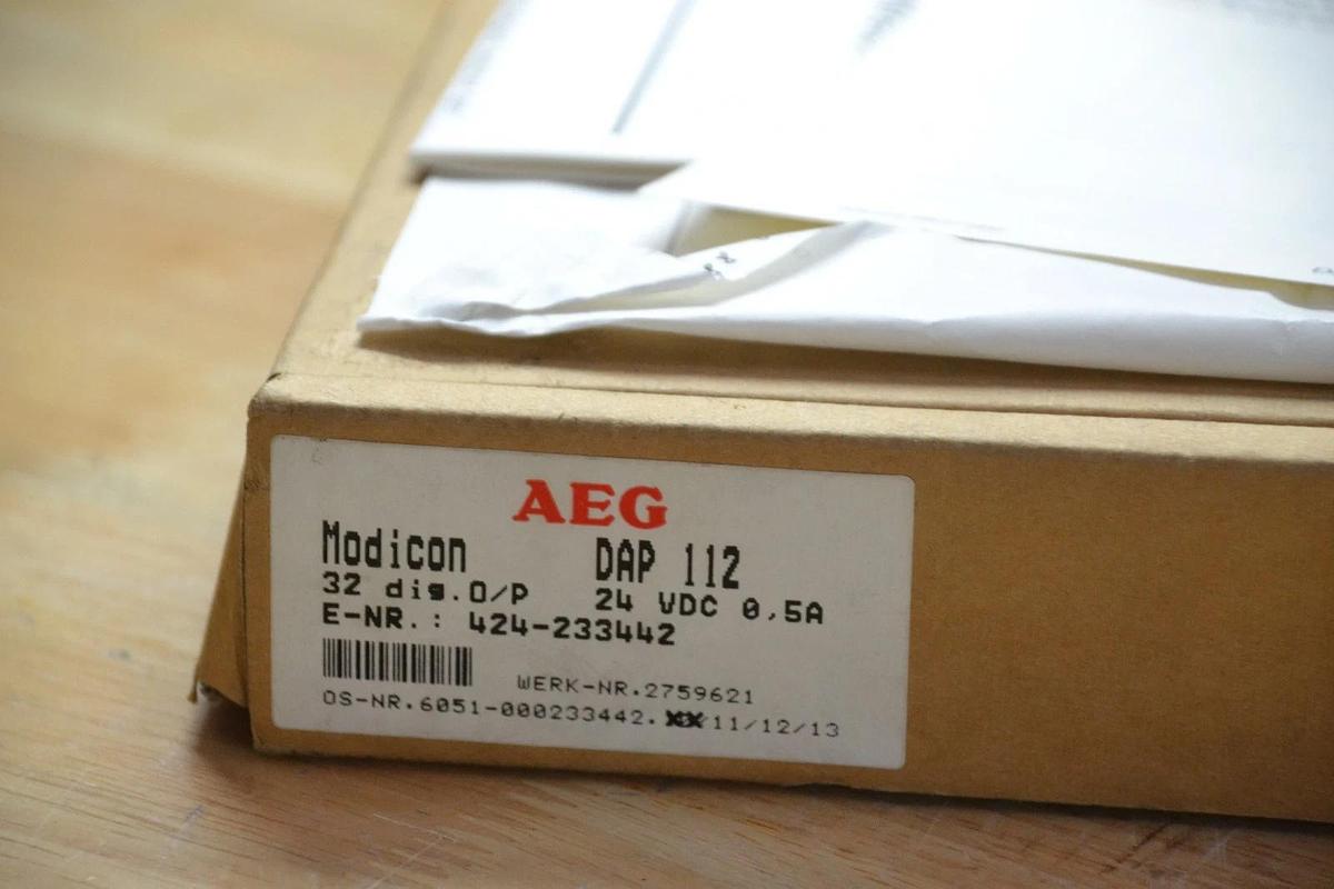 AEG Modicon Modnet  DAP 112 DAP112 DAP-112 6051-042.233442  NEW