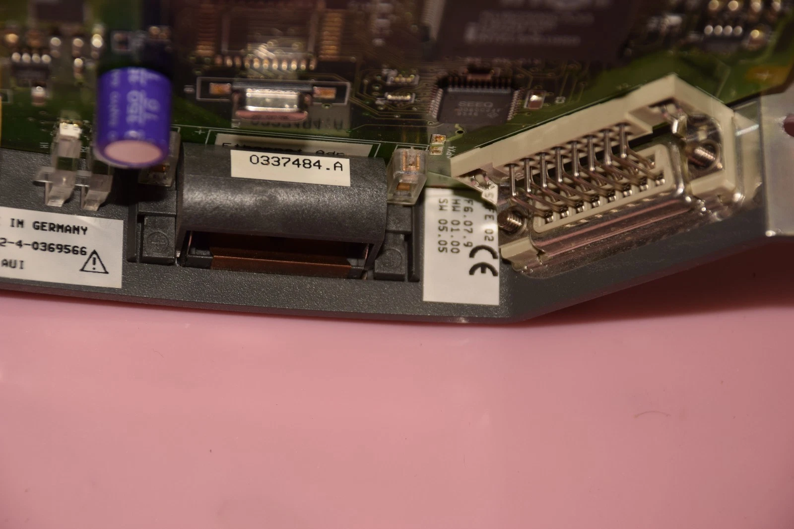 Used ABB DFE02 Feldbus Module AUI 37262-4-0369566 DFE 02, 0369566 0022 00