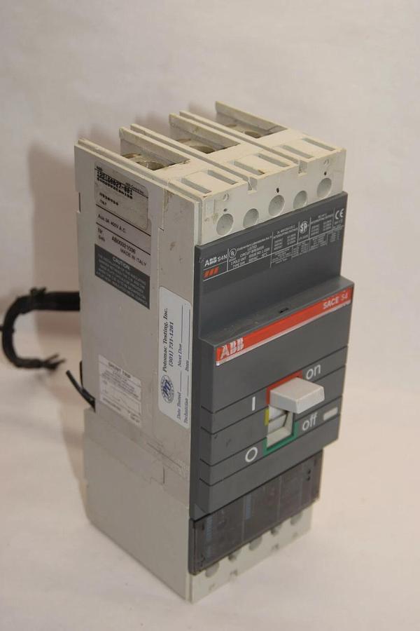 Used ABB 122160027-001 S4N250BESA1S8 3P 250A 250 Amp A Circuit Breaker