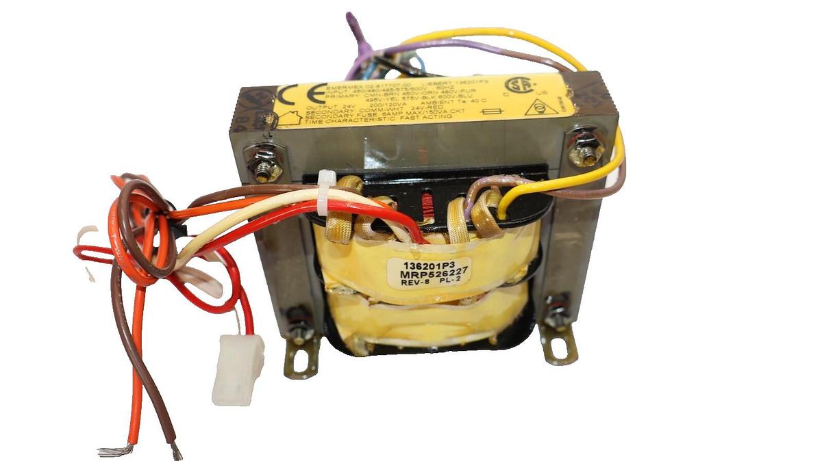 Used EMERMEX / LIEBERT 02-817707-00 , 136201P3 Transformer