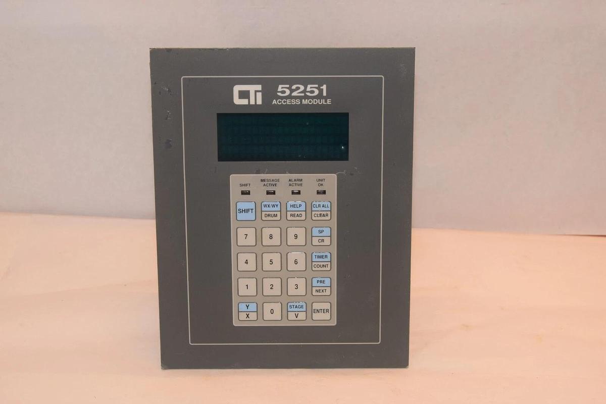 Used CTI 5251 , 5251-TI5 Rev. F.0 Operator Panel Access Module