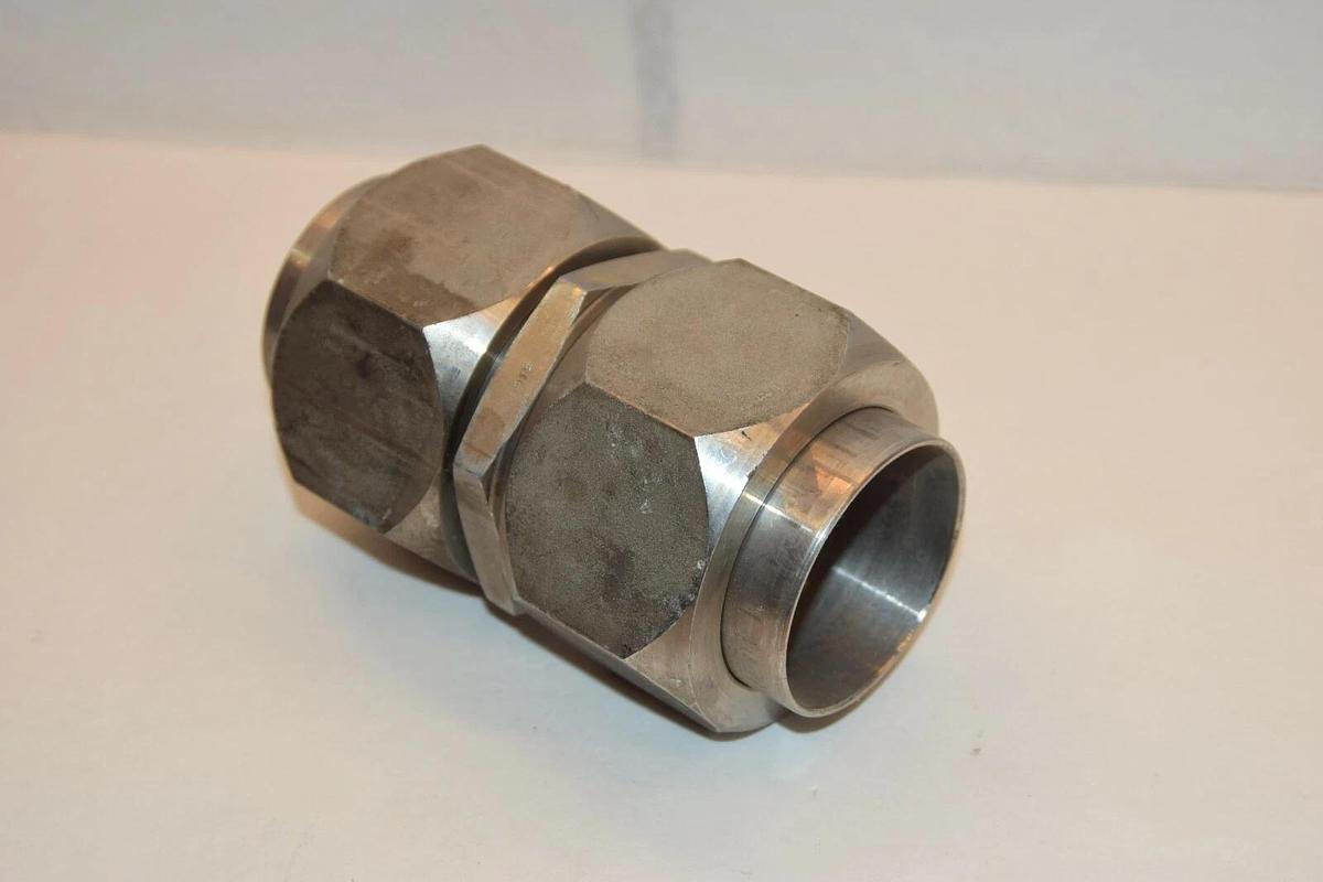 New) PH 319-05577 2" Tube to tube UNION TUBE ADAPTER STAINLESS STEEL Swagelok ?