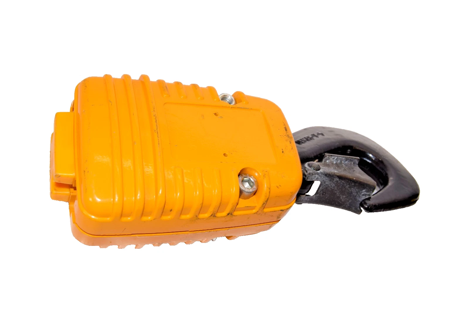 Used Demag-V-5 83786144 PS BB Hoist Lower Hook Load Block Double Chain Swivel Hook