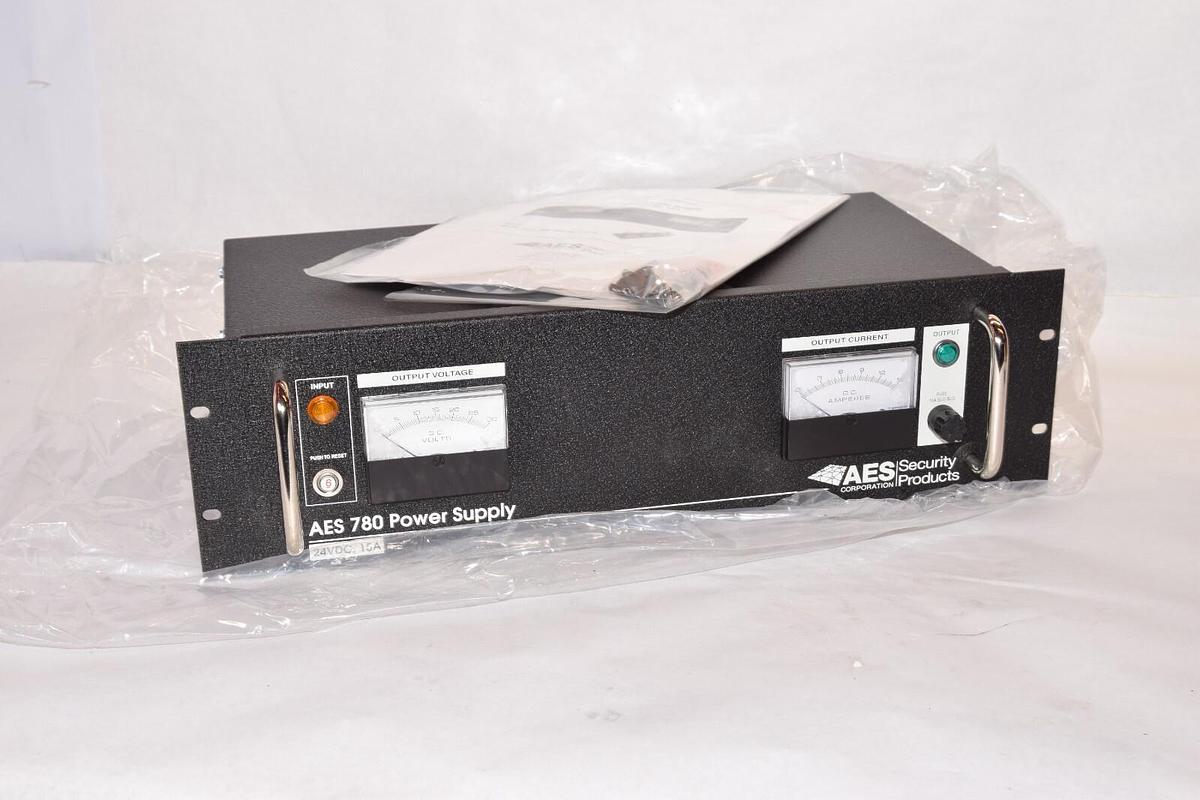 (NEW) AES 780 780-24V-15A 110/120V 50/60Hz 24Vdc 15A Power Supply