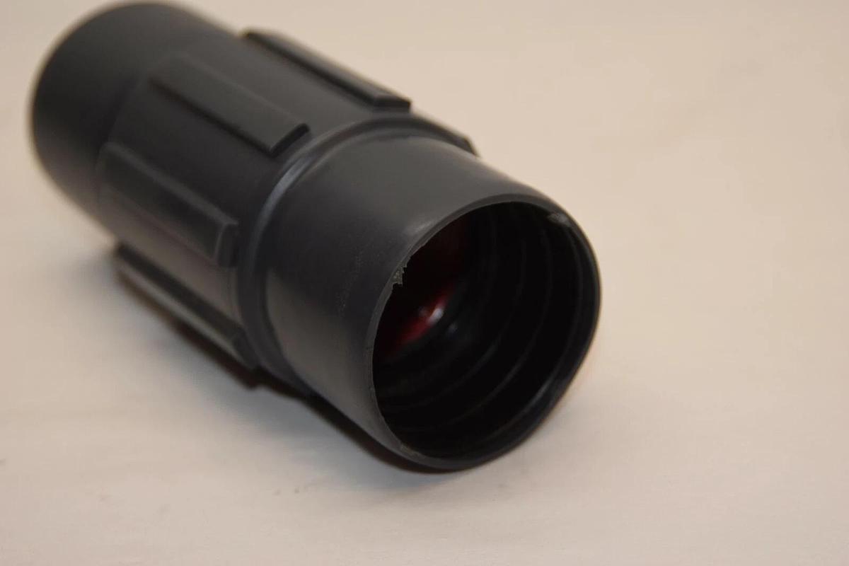 (NEW) PLASTI-BOND Red H2OT 1-1/2" Coated Conduit Body Straight Fitting